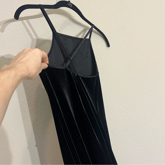 City Triangles Y2K black velvet beaded butterfly maxi dress whimsigoth fairy XS - Picture 8 of 10